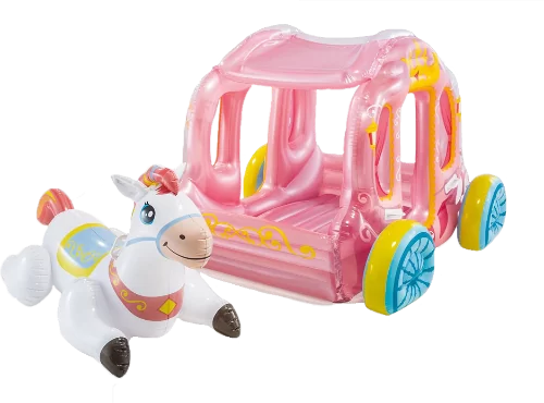 Игровой центр INTEX карета принцессы 3-6 лет 56514 Игровой центр INTEX карета принцессы 3-6 лет 56514 от магазина Супер Спорт